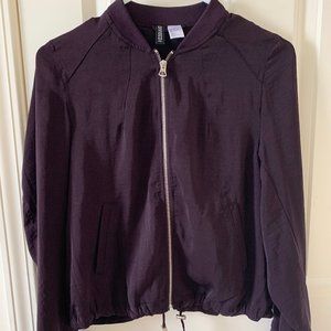 H&M Purple Bomber Jacket